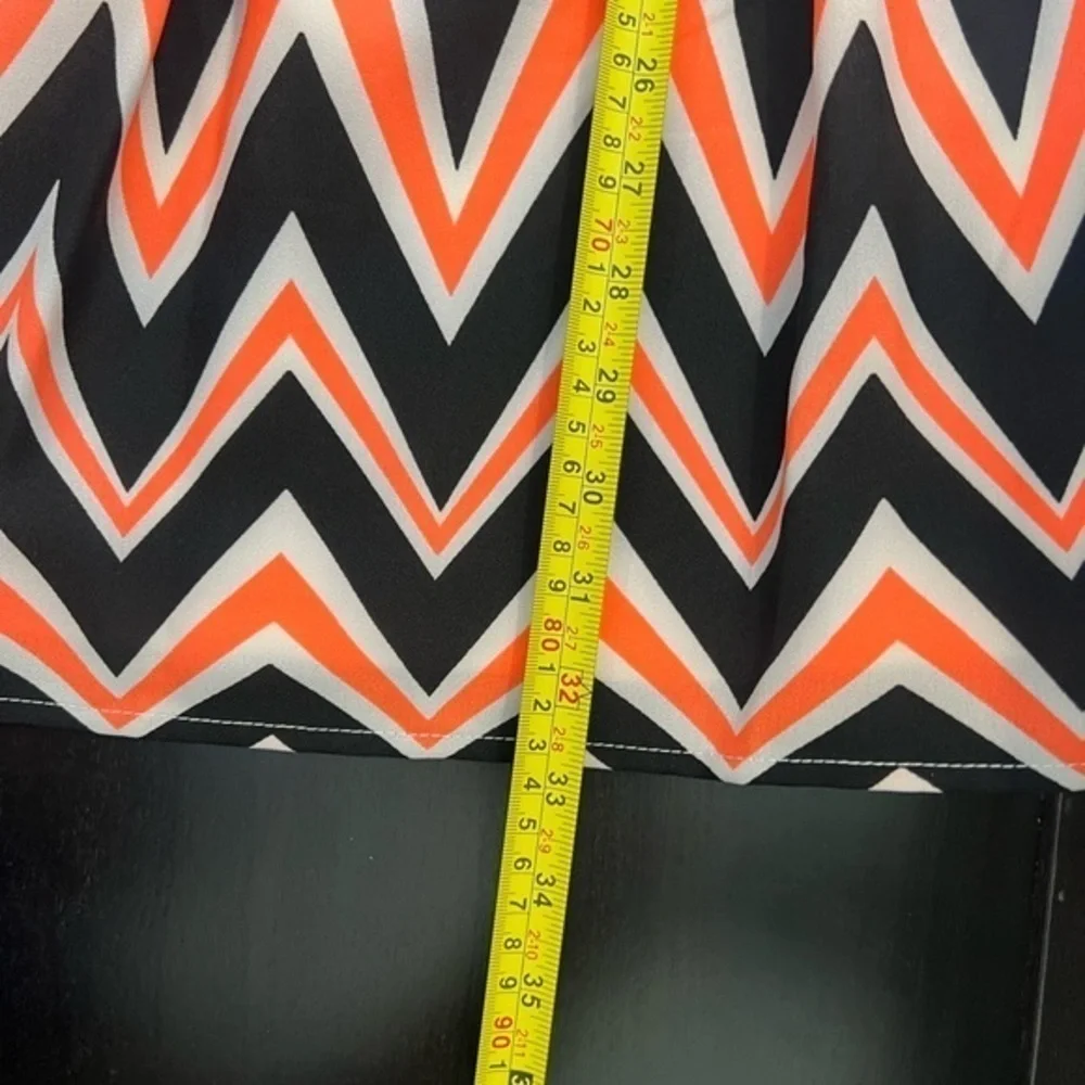 3 for$25 Fit and Flare Chevron Dress